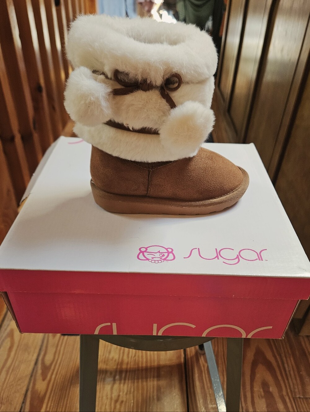 Sugar Lil Freya Fur Boot 8